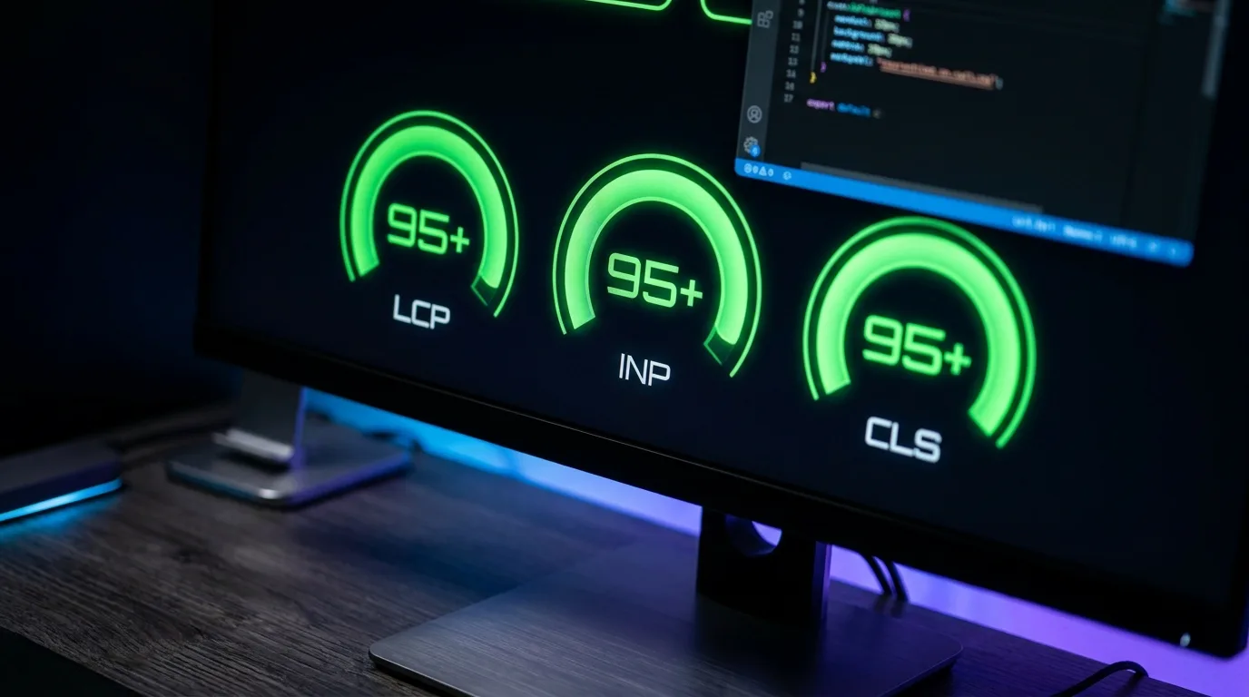 Core Web Vitals verbessern: LCP, INP und CLS