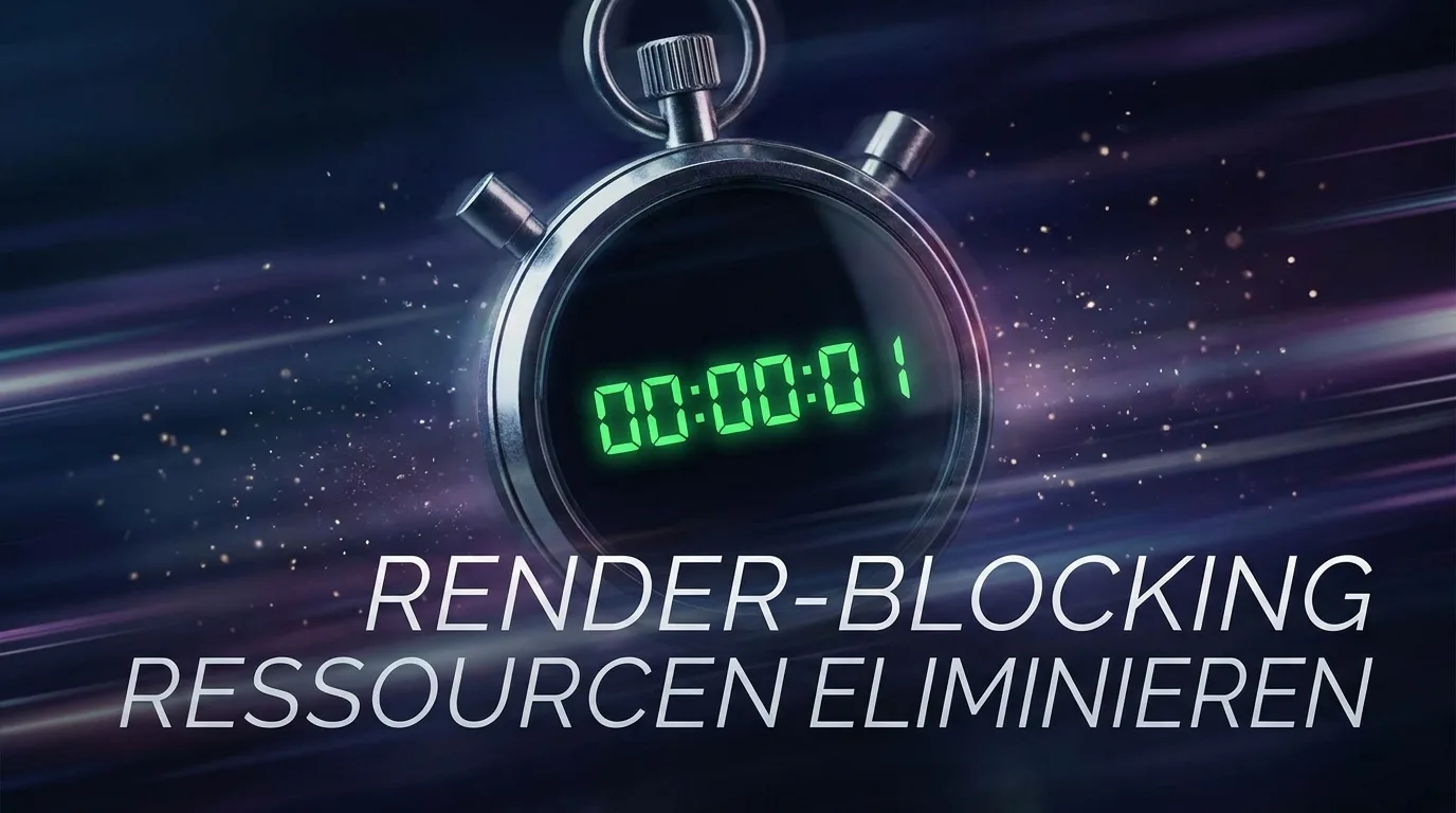 Render-Blocking Ressourcen eliminieren